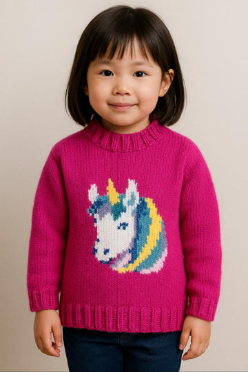 Unicorn Chunky Sweater