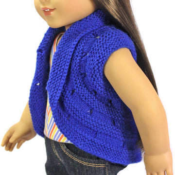 Ellipse Vest for 18 inch Dolls