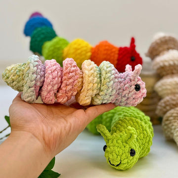 Caterpillar Crochet No Sew