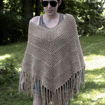 Western Style Poncho