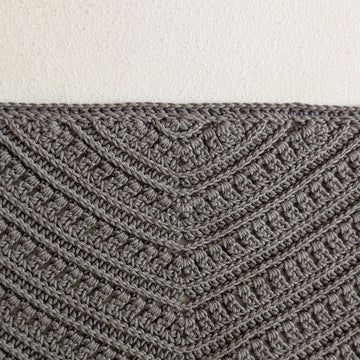 Hazy Dream Triangular Shawl