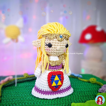 Princess Zelda (The legend of Zelda) Amigurumi Pattern