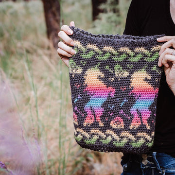 Unicorn Crochet Cowl