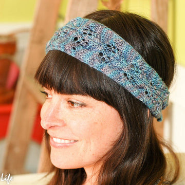 Simple Scrap Yarn Hair Band