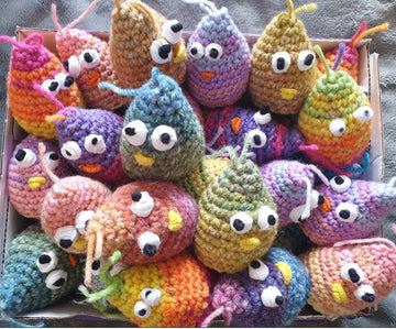 Easter Chick with Googly Eyes