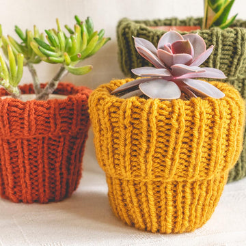 Plant Pot Baskets in Stylecraft Special Chunky