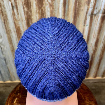Bowie Beanie -- a loom knit pattern