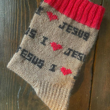 I Love Jesus Socks