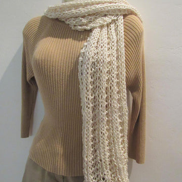 Pearl Frost Scarf