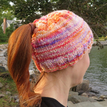 Quick & Soft Ponytail Hat