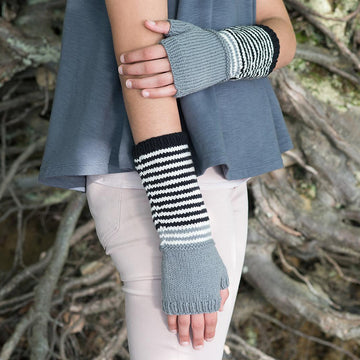True Stripe Mitts