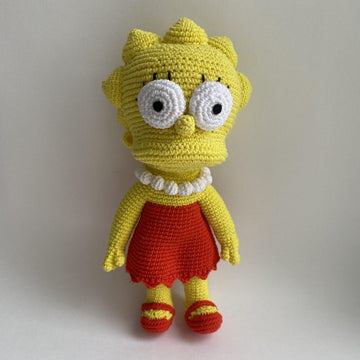 Lisa Simpson PDF crochet pattern