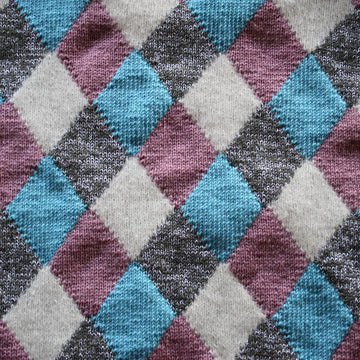 Harlequin Bow Sweater