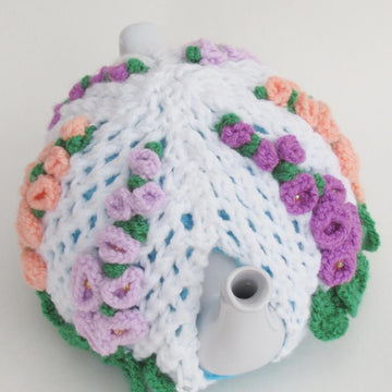 Hollyhock Tea Cosy Knitting Pattern