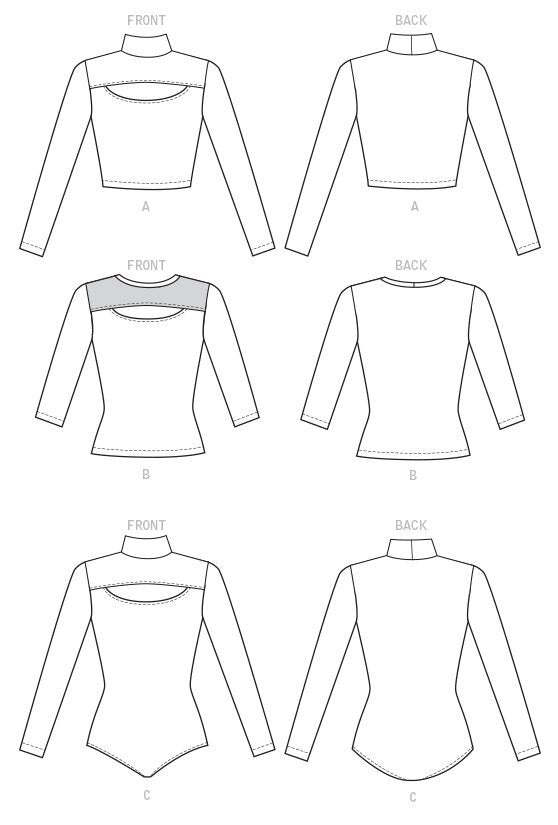 McCall's Misses' Tops M8003 - Sewing Pattern