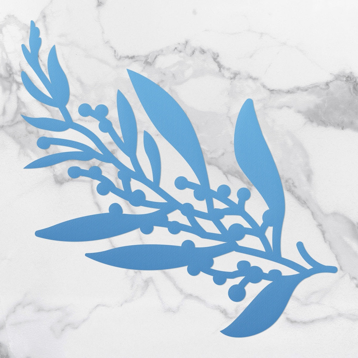 Artdeco Creations Couture Creations Sunburnt Country Mini Cutting Die - Acacia Branch 1.8"X1.8"