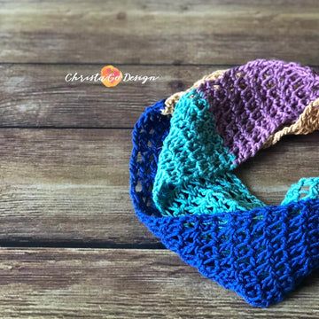 Colorblock Cowl