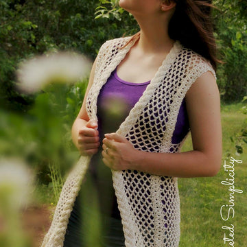 Adalene Cabled Vest