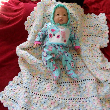 Fairy Spring Baby Blanket