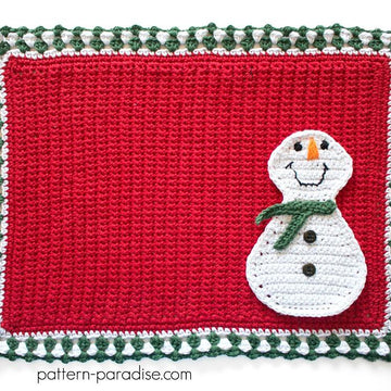 Frosty Placemat