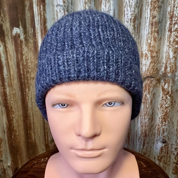 Somerset Beanie -- a loom knit pattern