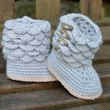 Scalloped Booties