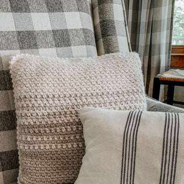 Farmhouse Chic Throw Pillow