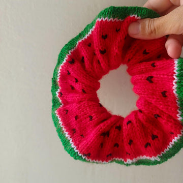 Watermelon Scrunchie