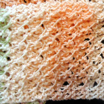 Crochet-Look Easy Knit Scarf