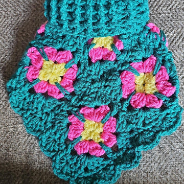Boho Turtleneck Pet Bandana