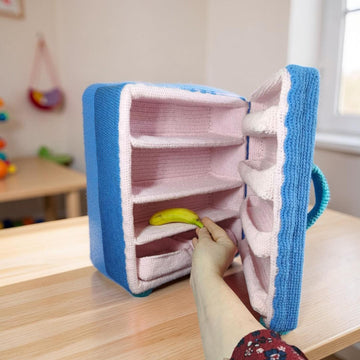 Crochet Mini Fridge Pattern: Montessori Baby Toy, Friendsgiving Decor (PDF Pattern)