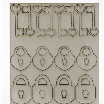 Creative Expressions Pop-Ems - Lock & Key