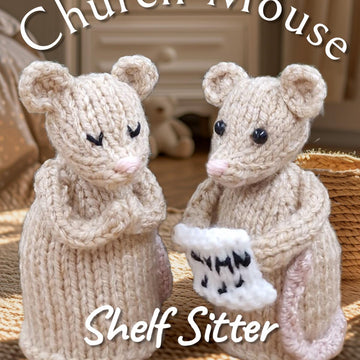 Church Mouse Shelf Sitter