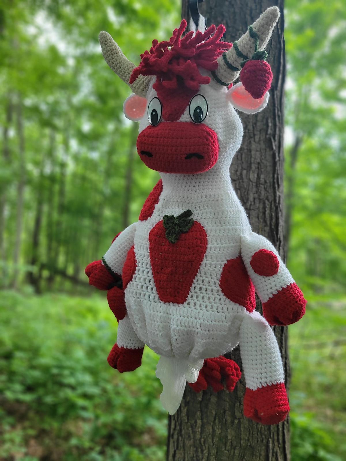 Strawberry Cow Bag Saver