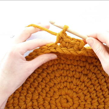 Chunky Chevron Basket