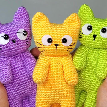Standing and Stretching Cats