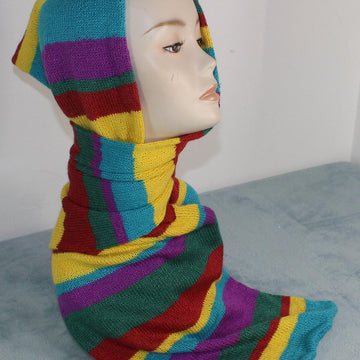 Stripe Scarf Circular