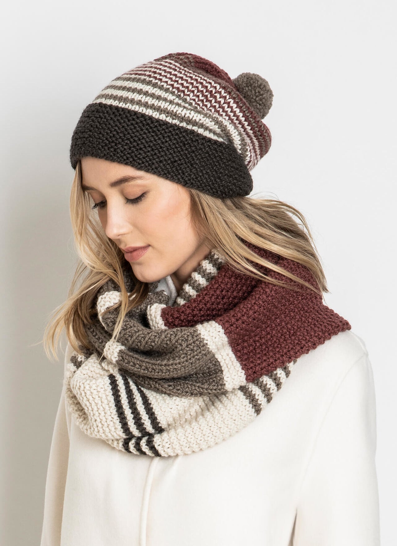 Forest Lake Hat & Cowl in Blue Sky Fibers Extra - 202023 - Downloadable PDF