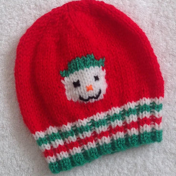 Snowman Hat Mitten set