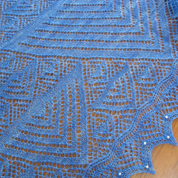 Sierpinski's Triangle Shawl