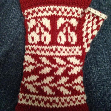 Pop of Cherries Mitts
