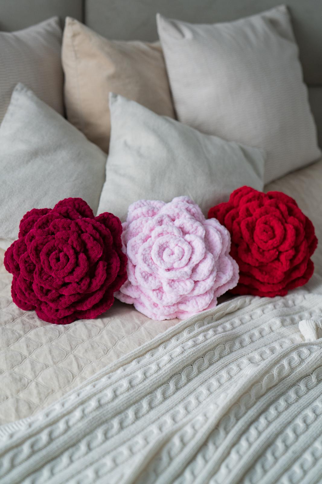 Rose pillow