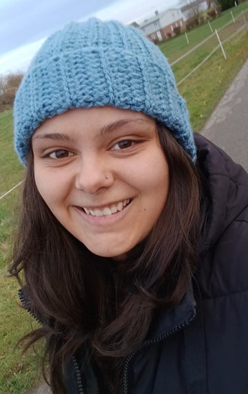 Cozy crochet beanie for beginners
