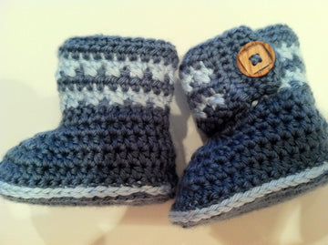 Little Boy Blue Booties
