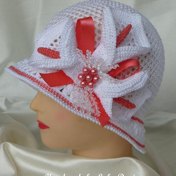 Crochet Baby Cloche Beanie Callas