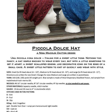 Piccola Dolce Hat