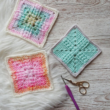 Puffs and Hugs Granny Square