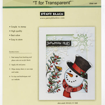 Penny Black Clear Stamps - Frosty's Flakes 5"X6.5"