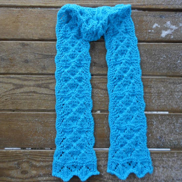 Fantasy Leaves lace Scarf