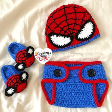 Comic Baby Diaper Cover Set